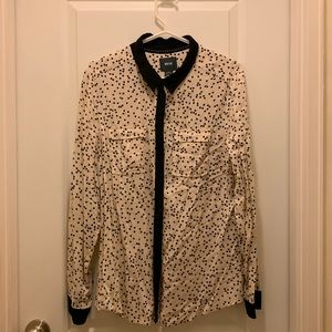 Anthropologie button down blouse
